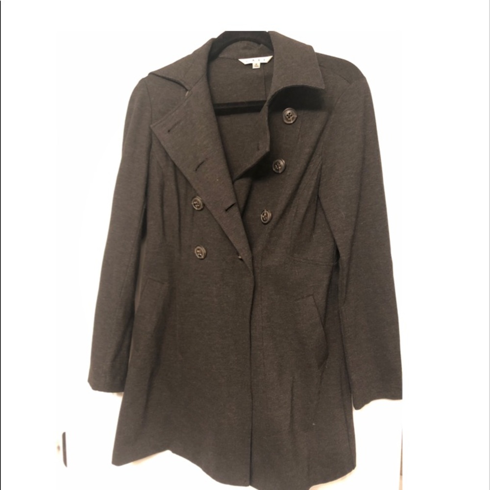 CAbi Ponte knit trench coat